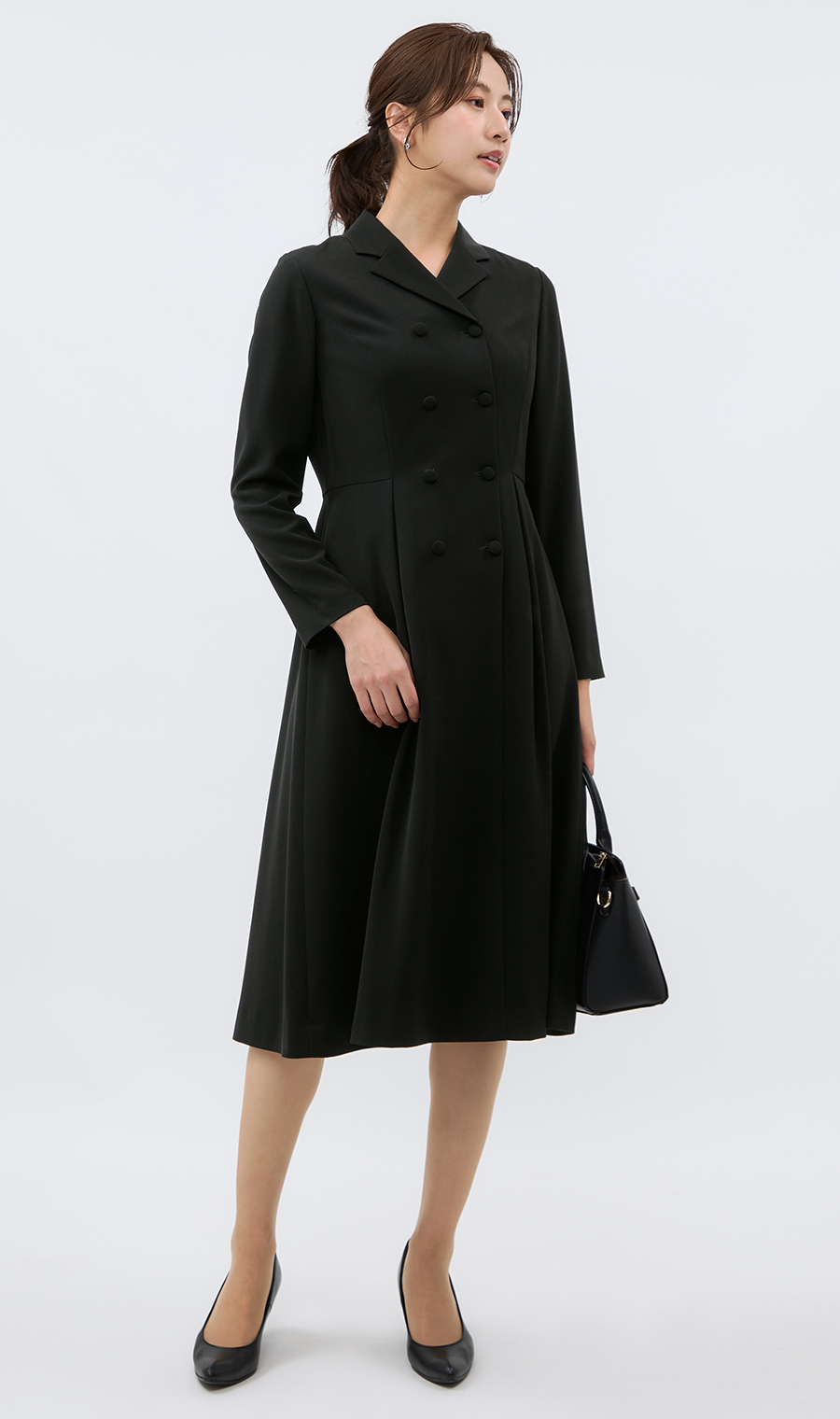 テーラーカラーワンピース【ダブル】 (TOP2F2412-01) | &ress | 紳士服