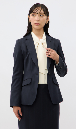 1ボタンテーラードジャケット【Raymond】【セットアップ着用可