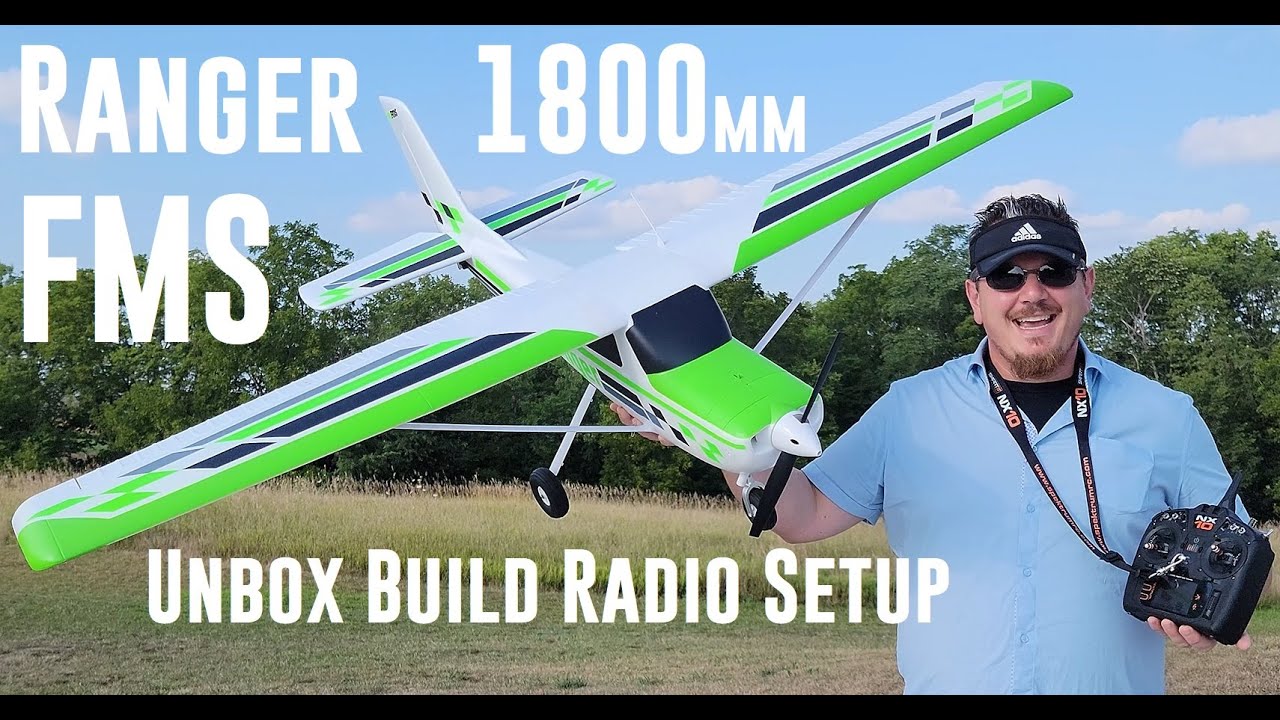 1800mm Ranger PNP RC Airplane | STOL Floats & Lights | FMS Hobby