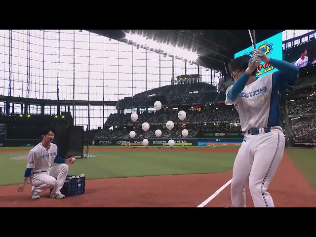 F FES 2025】二刀流ルーキー・柴田獅子がバッティングで魅せる!! 2025