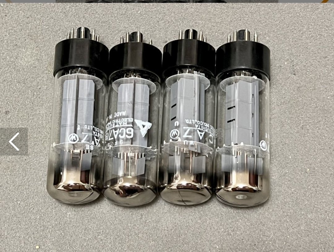 真空管 6CA7/EL34 松下 4本 【公式通販】