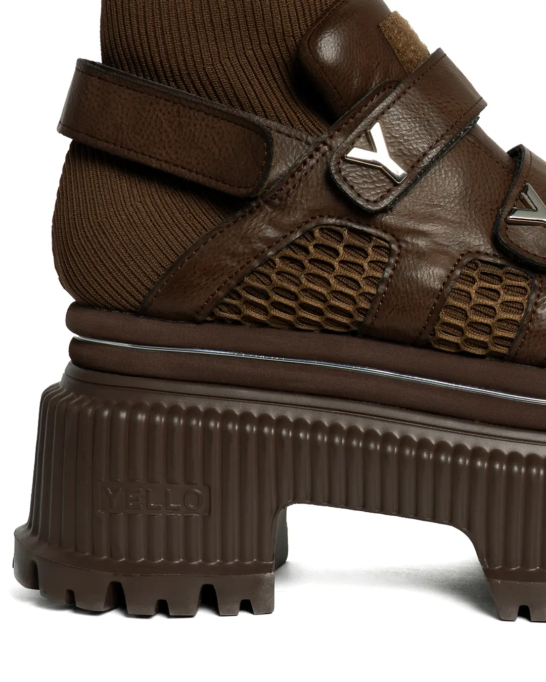 YELLO / BEAR PLATFORM SHORT BOOTS