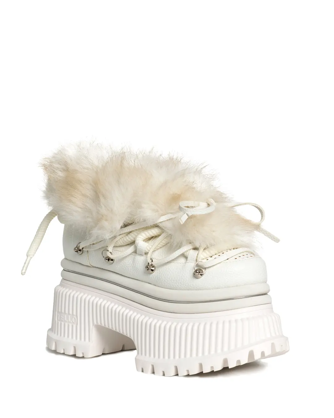 YELLO / RIBA PLATFORM SHORT BOOTS