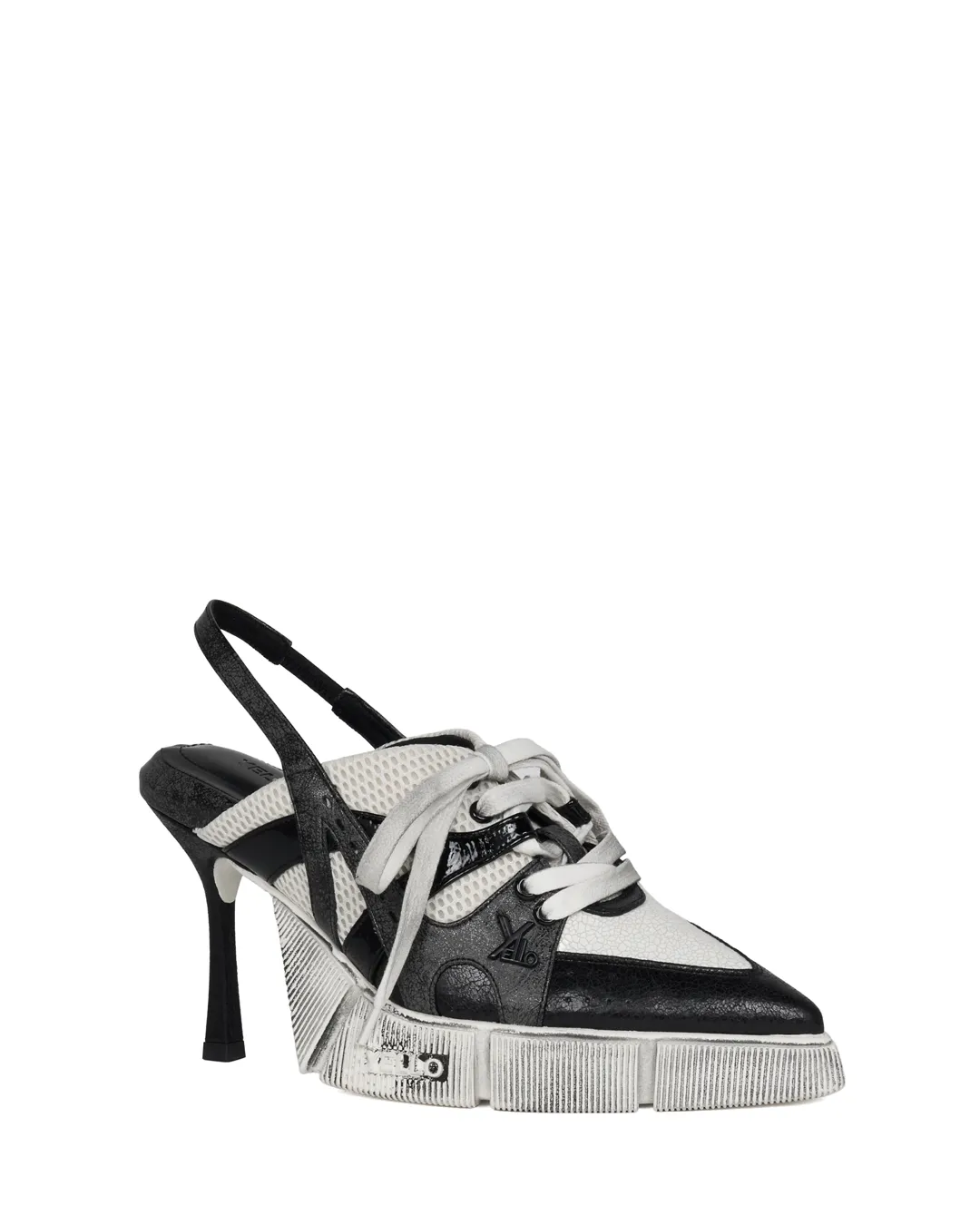 YELLO / BLEACH SNEAKER MULES