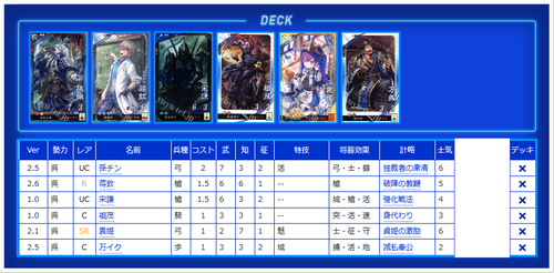 1ページ目】攻略コラム：2019年12月 | 三国志大戦 アーケード | トレカ