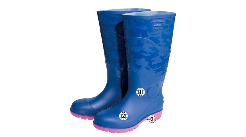 ジーベック 85764 耐油セフティ長靴 スチール先芯｜安全靴の通販なら