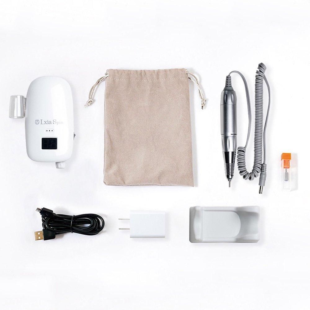 プリジェルPREGEL]レクシアスピンN ネイルマシン【ホワイト/ピンク各色