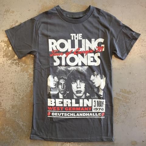 The Rolling Stones - Black & Blue 1976 Europe Tour T-shirt