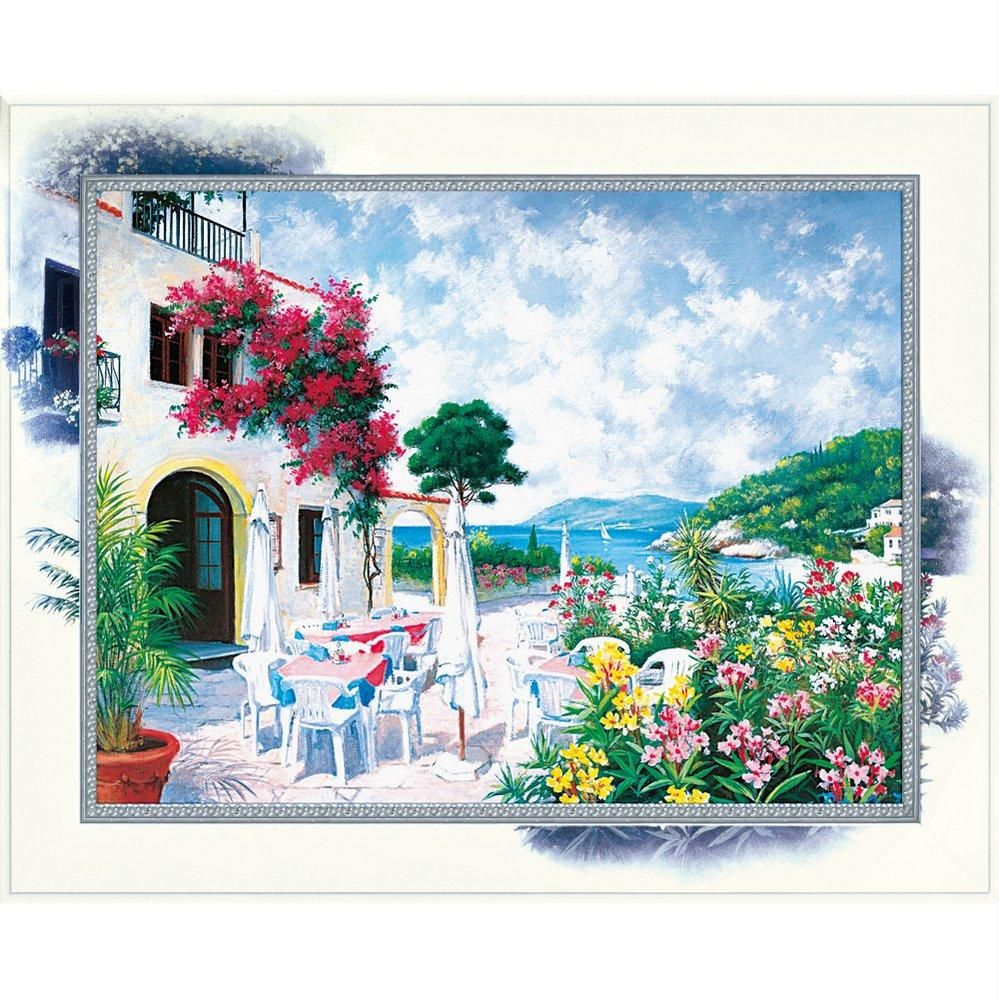 絵画】ビッグアート ピーター モッツ「オーシャン テラス(Lサイズ