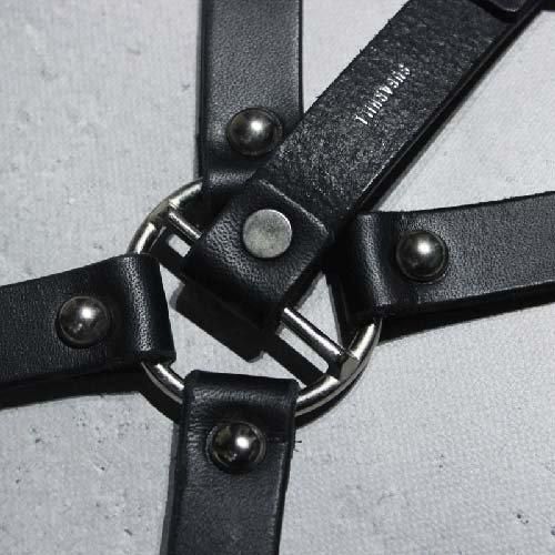 SUGARHILL】HOGTIE LEATHER STRAP(BLACK) | - RARE OF THE LOOP