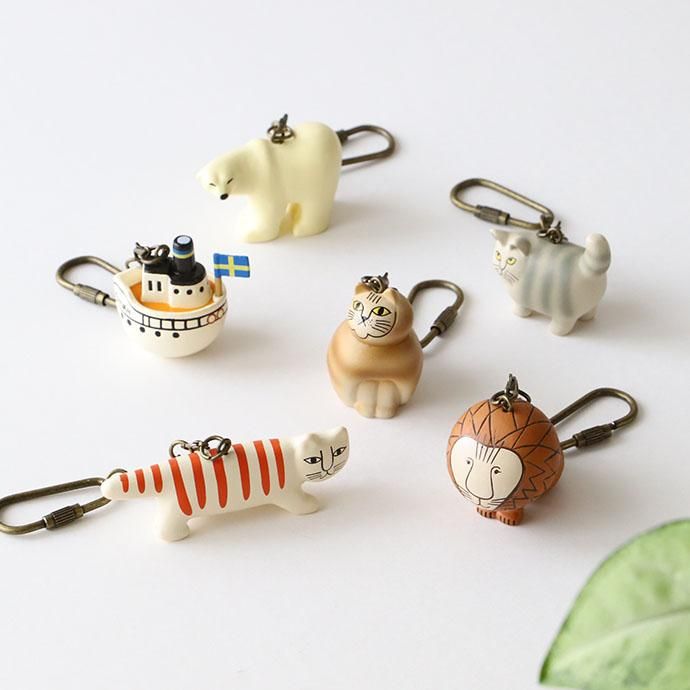 Lisa Larson│リサ・ラーソン キーホルダー - ハシュケ［hushykke］