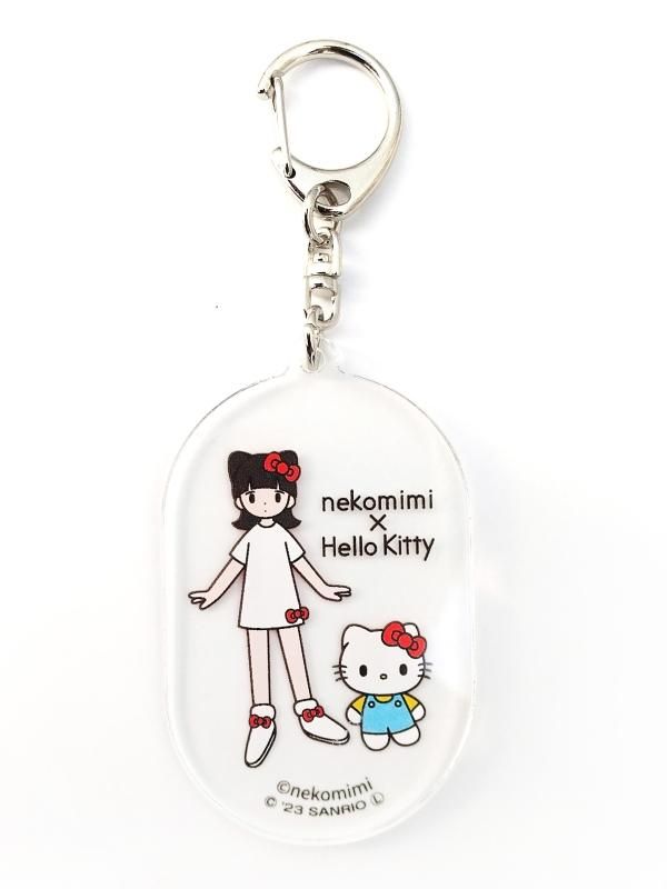 nekomimi x ハローキティ アクリルキーホルダー2 【FEWMANY x SANRIO