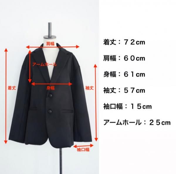 20%off】Thomas magpie Big Jackt /ブラック FREEsize［2253205