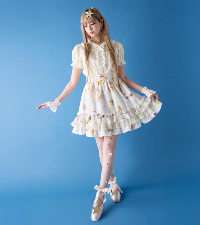 Luna ブラウス | レース襟の軽やかブラウス - MILK MILKBOY OFFICIAL