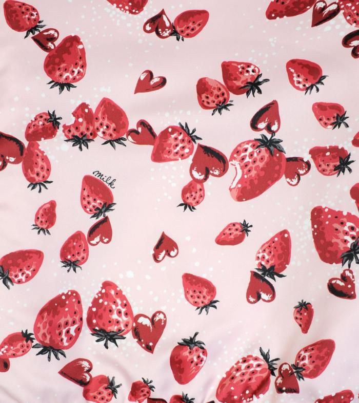 Berry Kiss ジャンパー | ストロベリー風アウター - MILK MILKBOY