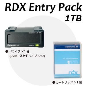 格安 タンベルグデータ RDX エントリーパック 1TB RDX1000E
