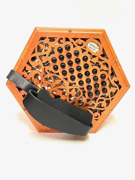 コンサーティーナ concertina 52KEY R.MOUSE&CO Beaumont BUTTON BOX