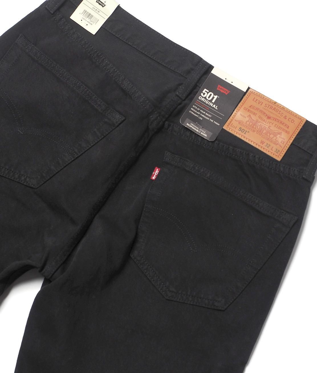 Levi's】501Ⓡ ORIGINAL JEANS - BLACK リーバイス ブラックジーンズ