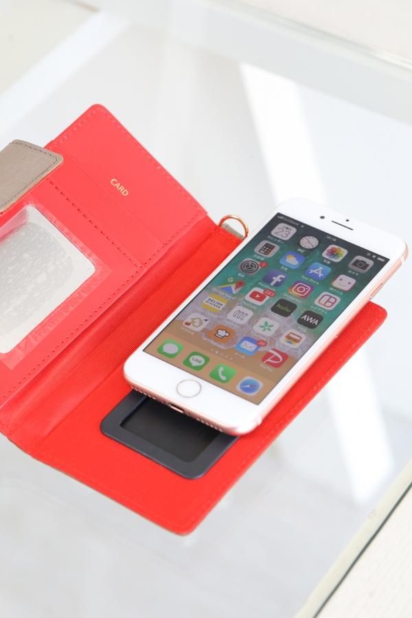 MUVEIL(ミュベール) パールスタッズモバイルケース - YAMAROKU