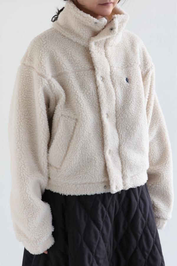 Gymphlex(ジムフレックス) ライトボア スタンドカラージャケット