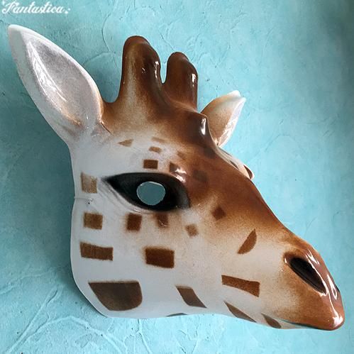 アニマルマスク】ジラフ キリンさんのお面 パーティー仮装