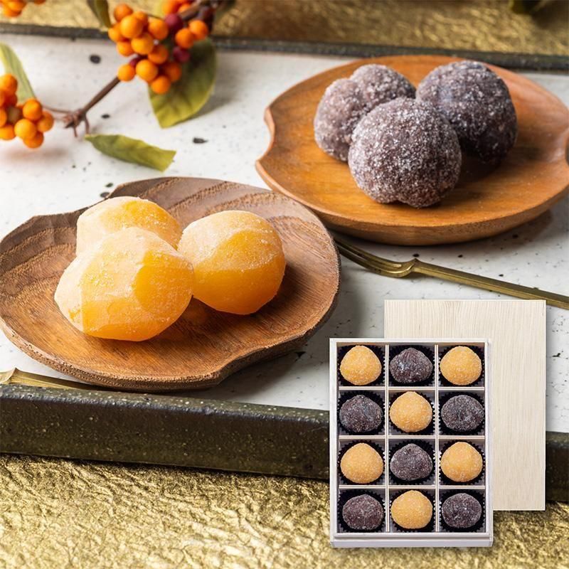 栗甘納糖詰合せ12個入（木箱入り） - 銀座鈴屋