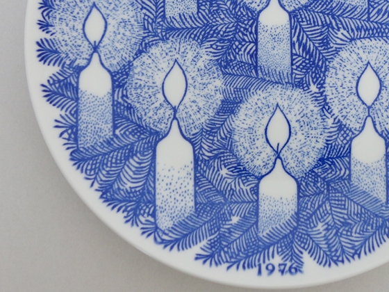 GUSTAVSBERG/グスタフスベリ クリスマスプレート 1976年 003|北欧