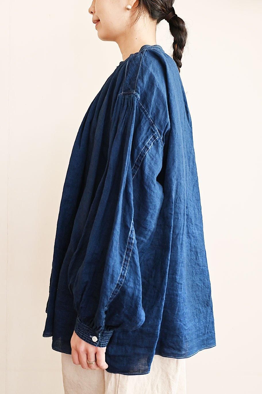 SP インディゴリネンブラウス- SPエシュペー- TONE Online Shop