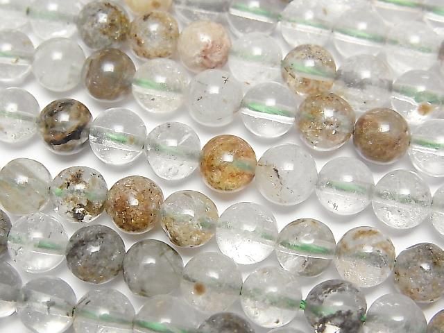ガーデンクォーツ ラウンド6mm 1連｜天然石ビーズの卸問屋・通販