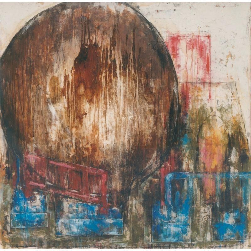 本多隆之 「ブロックの動物園」 油彩S50号 - 一枚の繪オンラインショップ