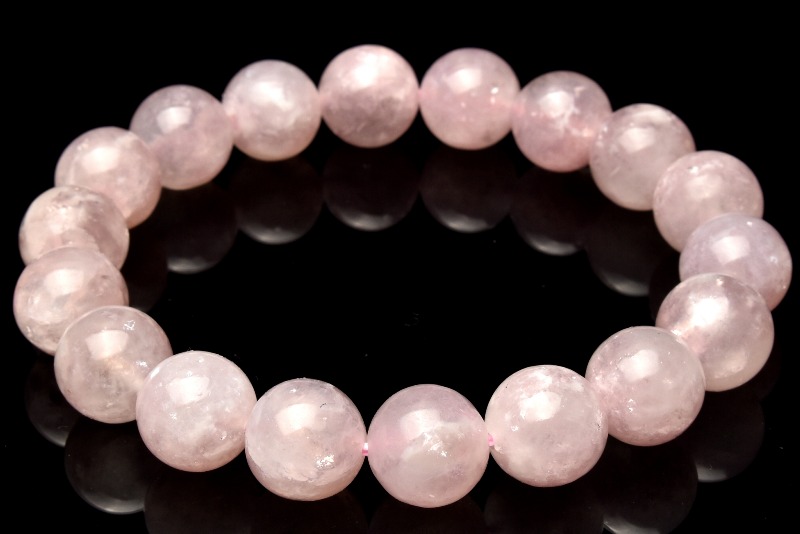 1点物】レア◇結晶入り ピンクマイカ(レピドライトシリカ) 11.5mm