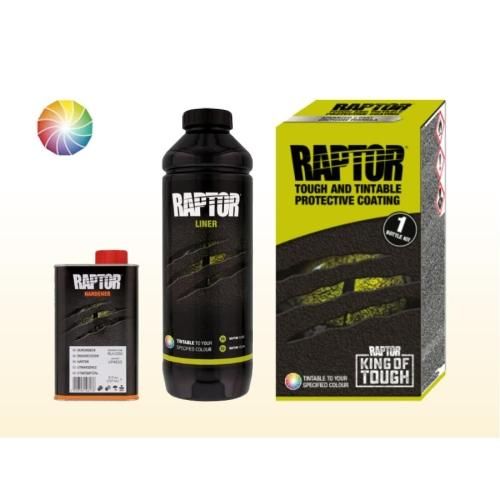 U-POL / ラプターライナー BLACK 1Lキット | 硬さとしなやかさを