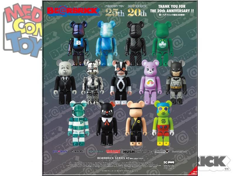 ベアブリック BE@RBRICK シリーズ43 メディコムトイ/ベアブリック20