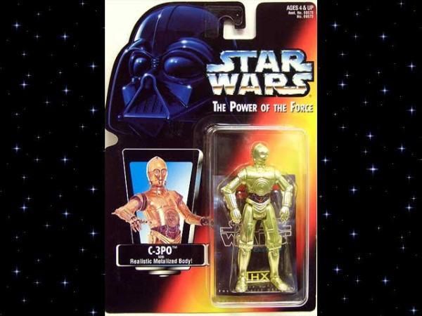 SWベーシックフィギュア POTFオレンジカード/C-3PO THXカード VARIANT