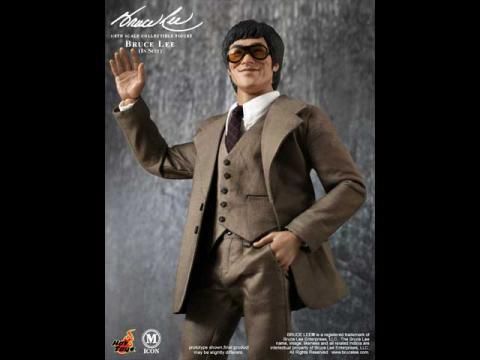 ブルースリー ホットトイズ マイコン1/6スケールフィギュア ビジネス