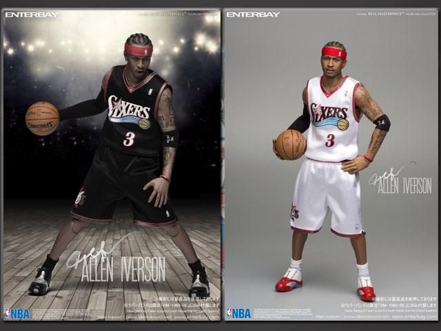 エンターベイNBAクラシックコレクション/アレンアイバーソン RM-1060