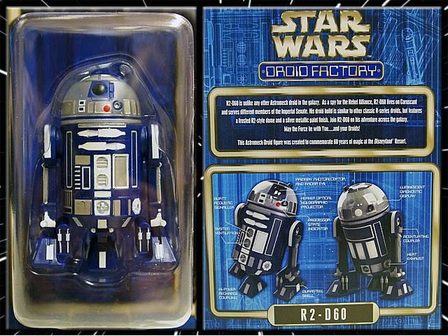 スターウォーズSTAR WARS ディズニードロイドファクトリー/R2-D60 US