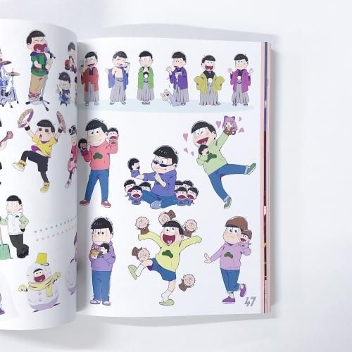 おそ松さん | 6つ子のおきがえパラダイス | イラストブック - ノース