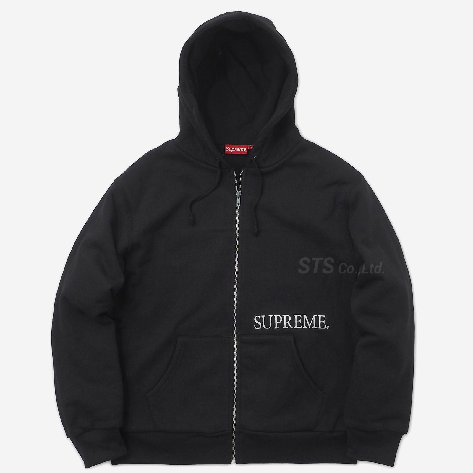 Supreme - Thermal Zip Up Hooded Sweatshirt - UG.SHAFT