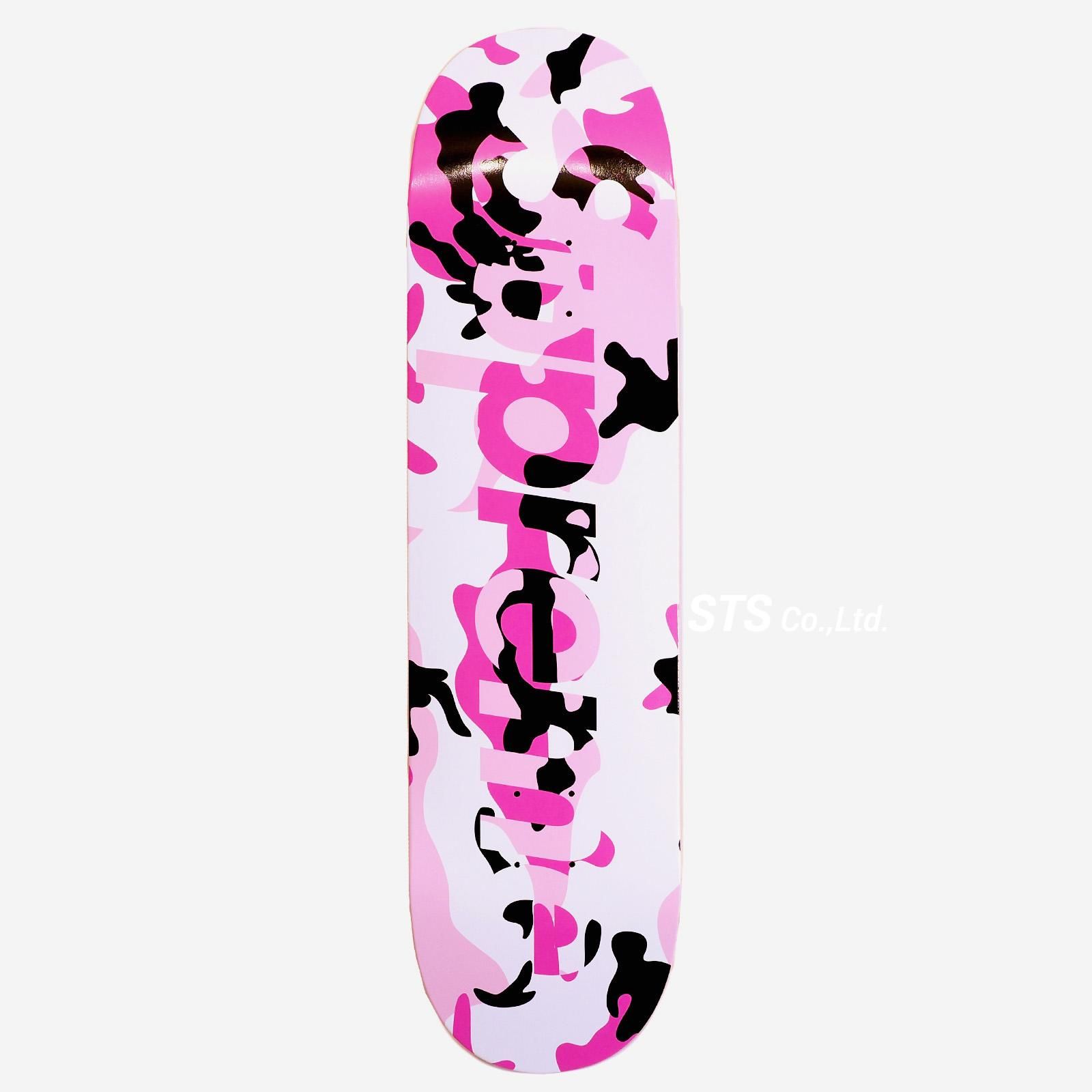 Supreme - Camo Logo Skateboard - UG.SHAFT