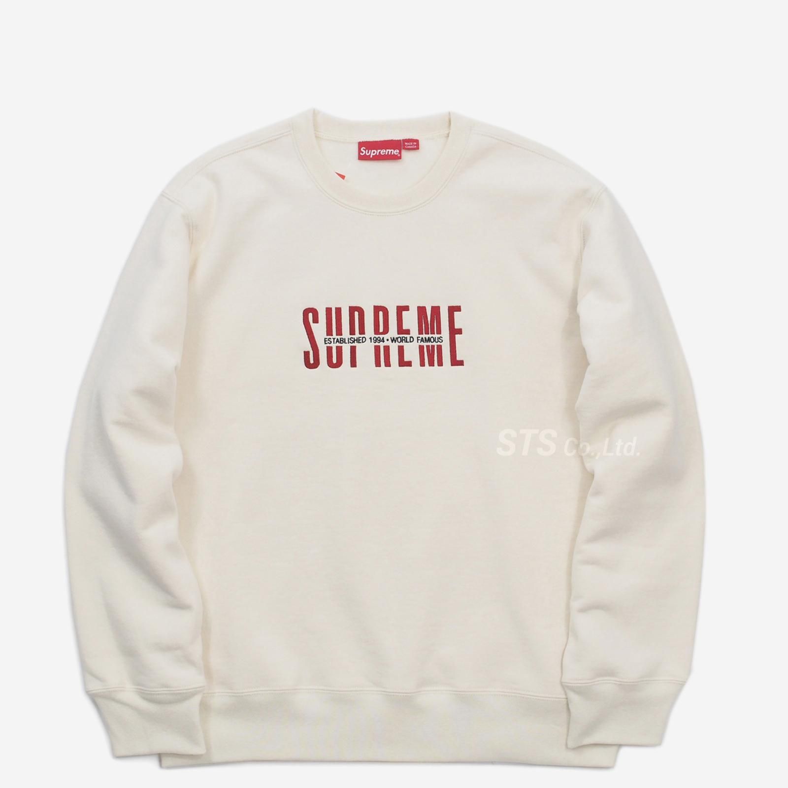 Supreme - World Famous Crewneck - UG.SHAFT
