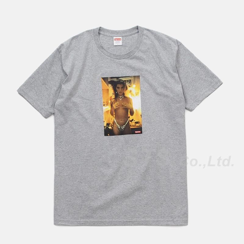 Nan Goldin/Supreme Kim in Rhinestone Tee - UG.SHAFT