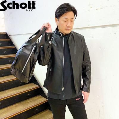 送料無料】【Schott】クラシック レーサー ジャケット／SCH