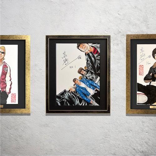 予約】送料別途※代引不可 直筆サイン・シリアルナンバー入り 額装複製