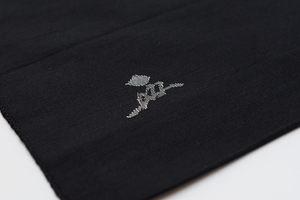 絲藝苑能州紬 上島洋山 点と線 - からん::アンティーク着物