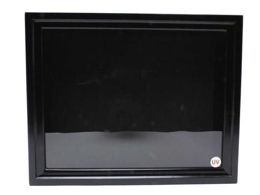 オールブラックUVカット】小型ドイツ型標本箱[黒] - 昆虫採集・昆虫