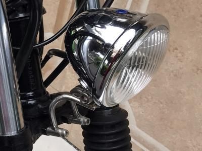 W650/W400/250TR用ライトステー - W650,W400等のカスタムショップ