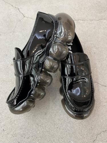 grounds / JEWELRY LOAFER / ENAMEL BLACK×BLACK - LAD MUSICIAN・A.F