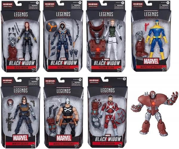 マーベルレジェンド ブラックウィドウ クリムゾンダイナモ シリーズ 6