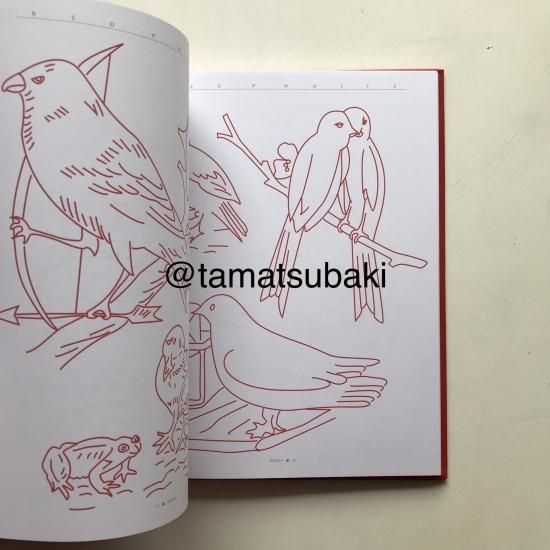 レッド＆ホワイト アメリカのレッドワークキルトと図案集 - 旅する本屋